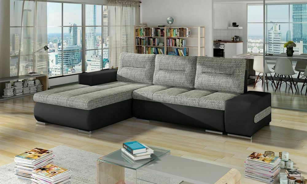 Lisburn corner sofa bed with storage B01/S11