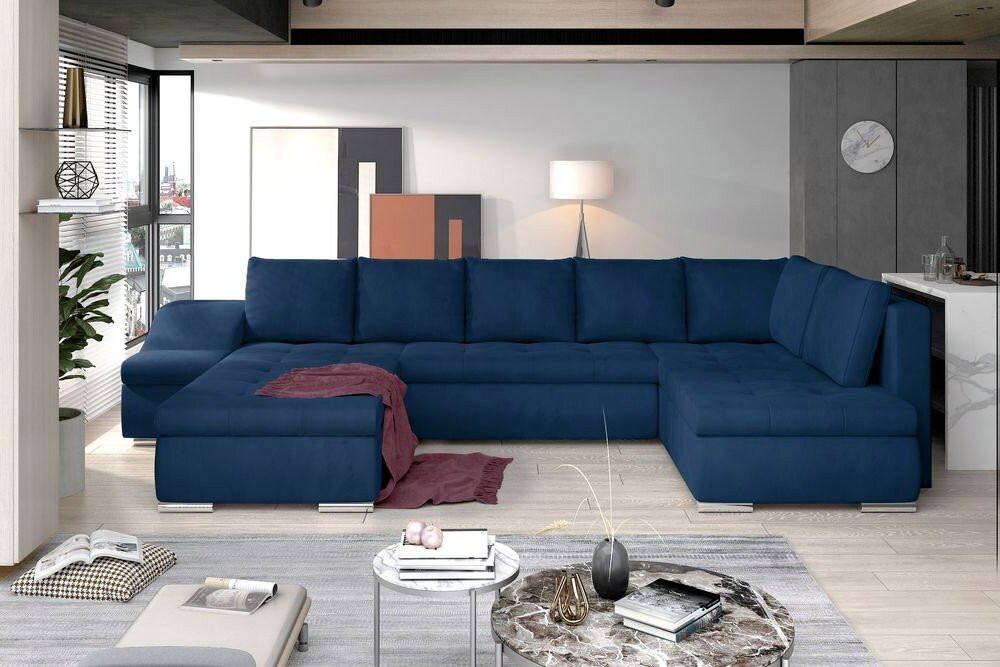 Salisbury U shaped sofa bed with storage M77