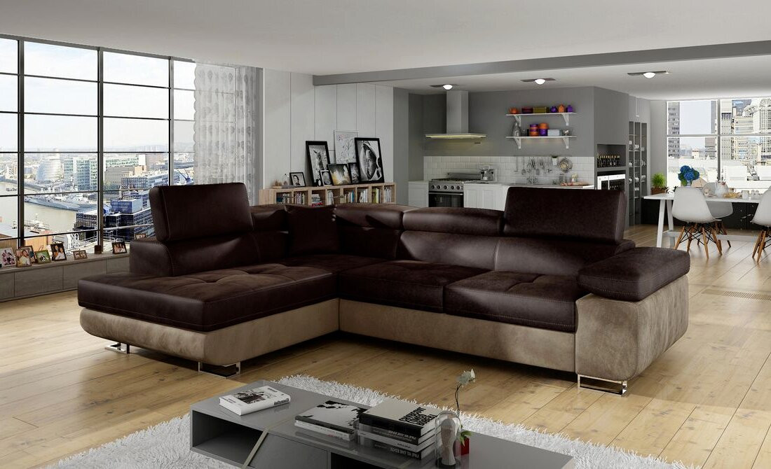 Worcester corner sofa bed with storage M29/M09