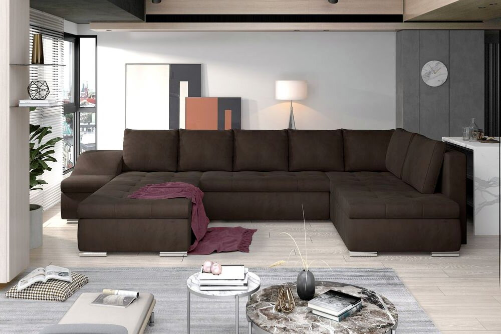 Salisbury U shaped sofa bed with storage M29