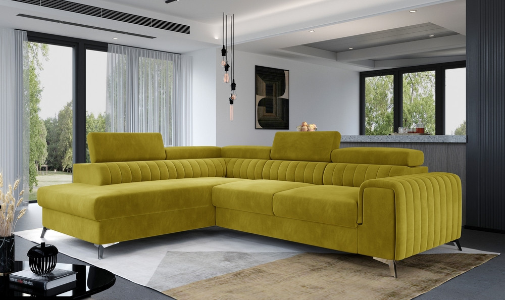 Dover corner sofa bed with storage M48
