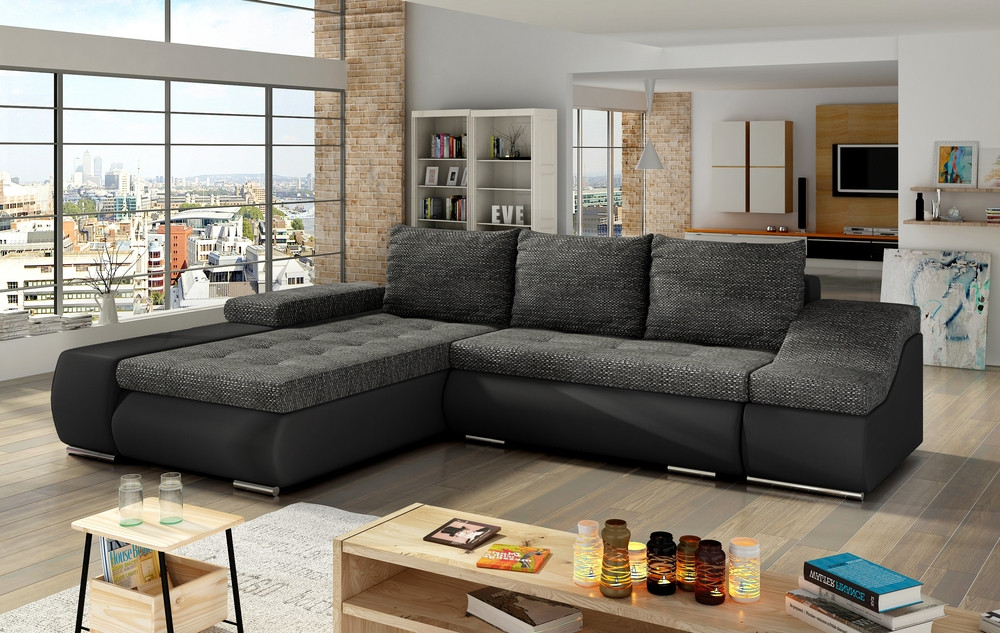 Newport corner sofa bed with storage B02/S11