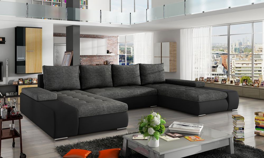 Northampton U shaped sofa bed with storage S11/S05