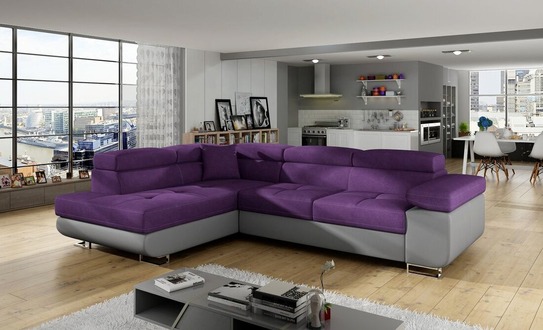 Worcester corner sofa bed with storage O65/S29