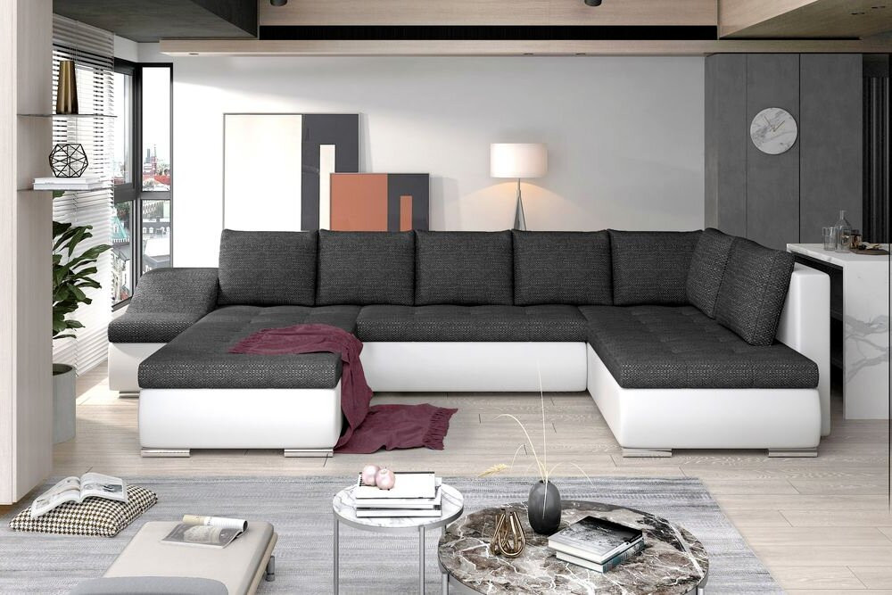 Salisbury U shaped sofa bed with storage B02/S17