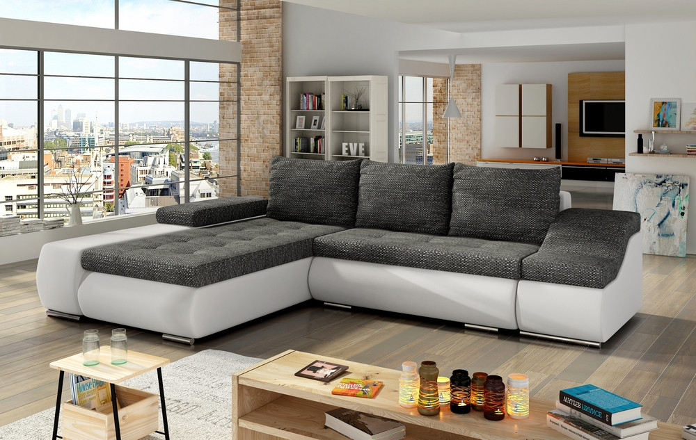 Newport corner sofa bed with storage B02/S17