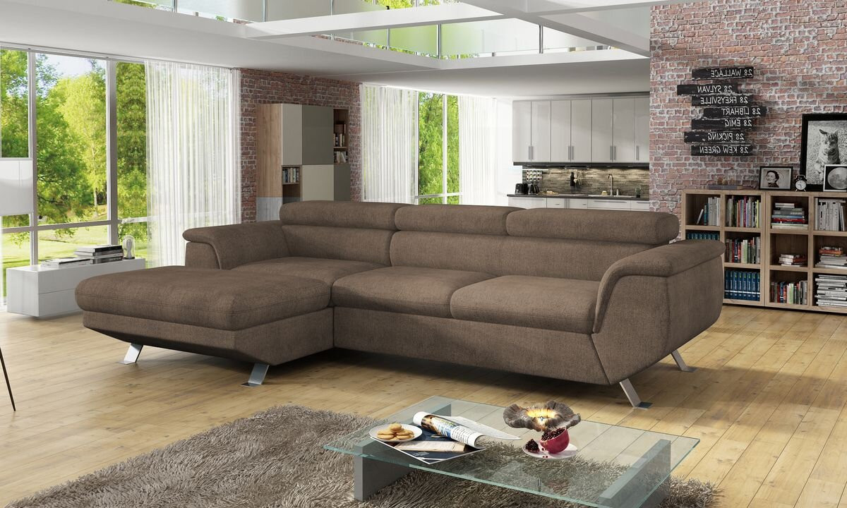 Salford corner sofa bed with storage A07