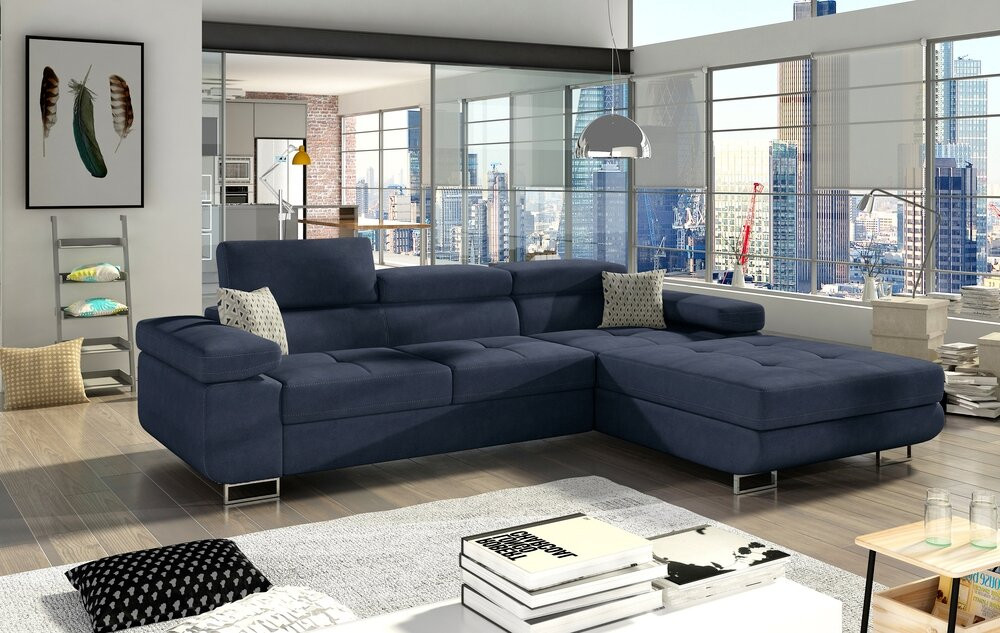 Canterbury corner sofa bed with storage S76/M3_79