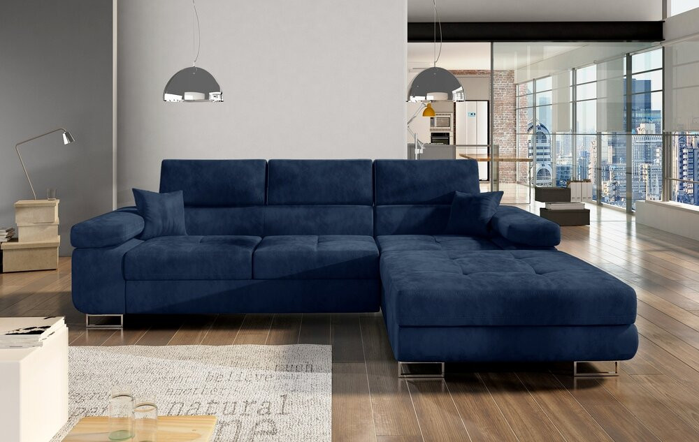 Canterbury corner sofa bed with storage K09
