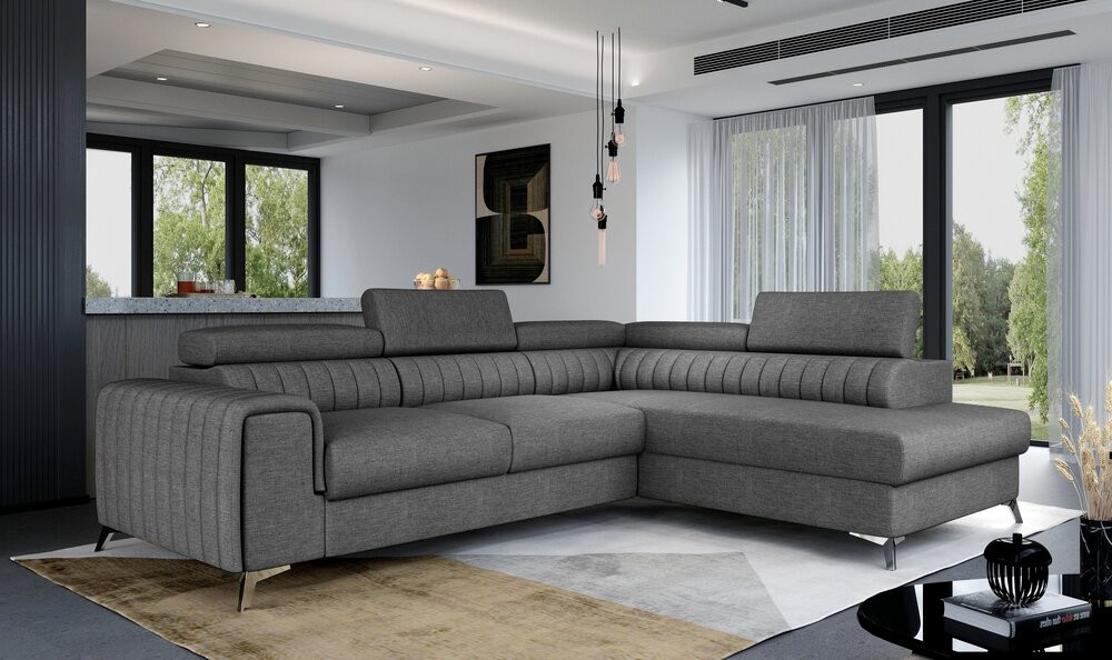 Dover corner sofa bed with storage S05