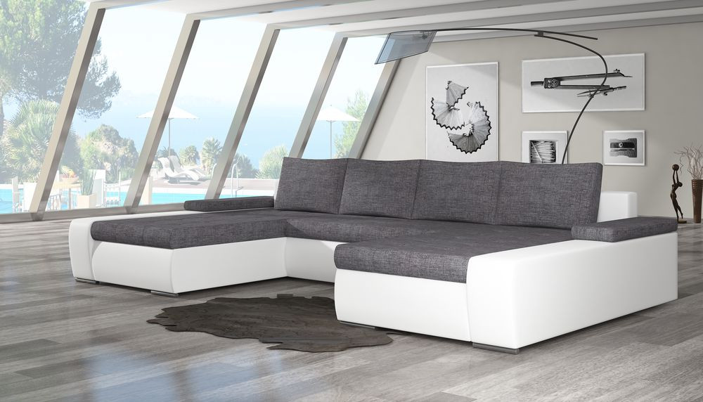 Northampton U shaped sofa bed with storage S17/S05