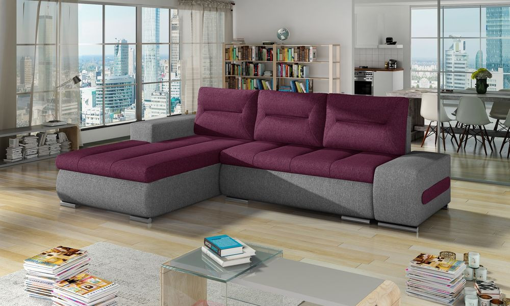 Lisburn corner sofa bed with storage L68/L98