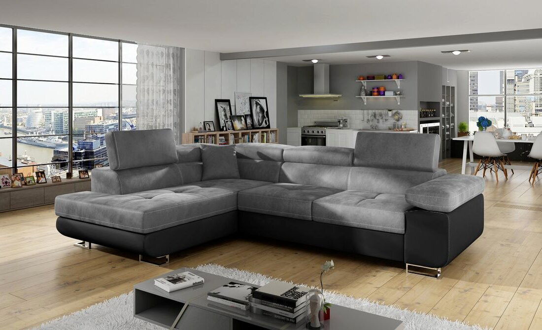 Worcester corner sofa bed with storage M84/S11