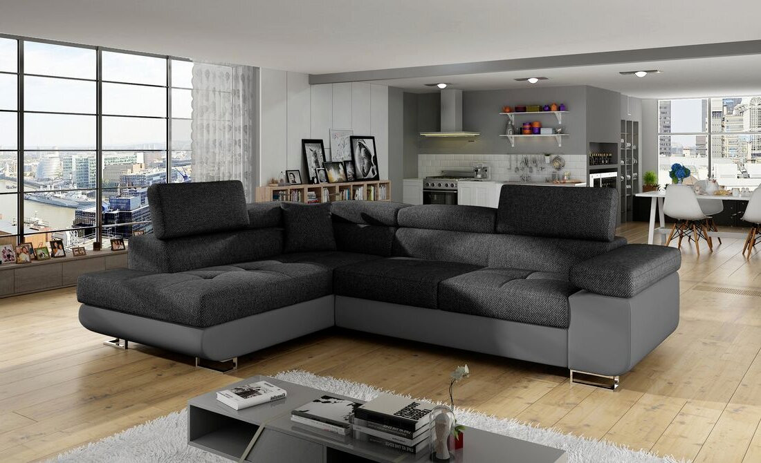 Worcester corner sofa bed with storage I96/S