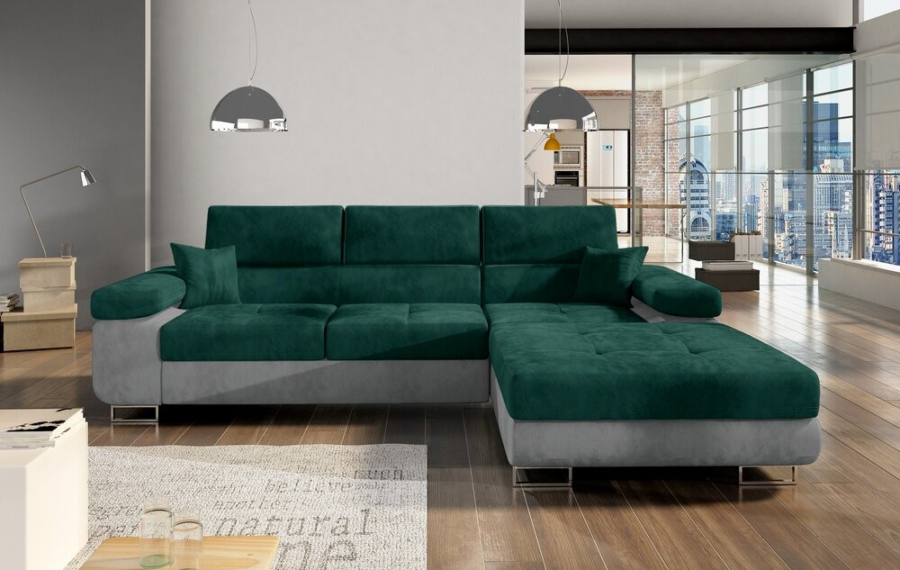 Canterbury corner sofa bed with storage K19/P05