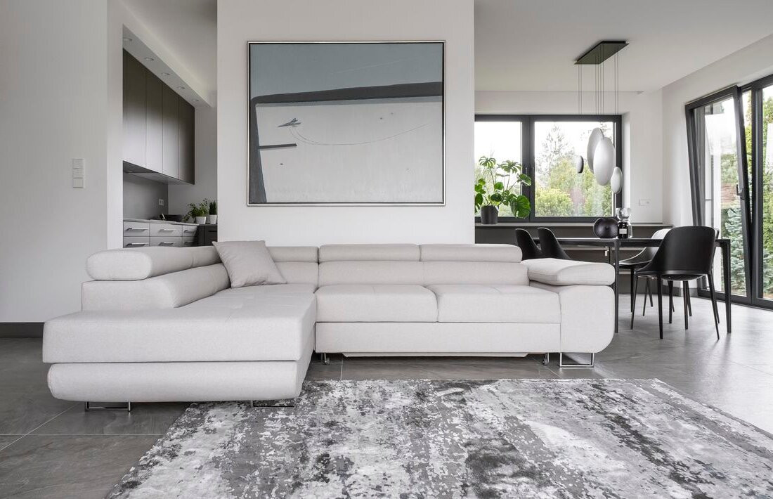 Worcester corner sofa bed with storage C02