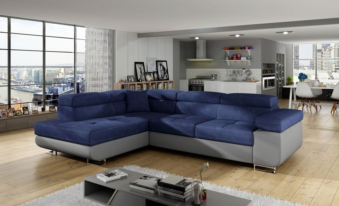 Worcester corner sofa bed with storage O81/S29