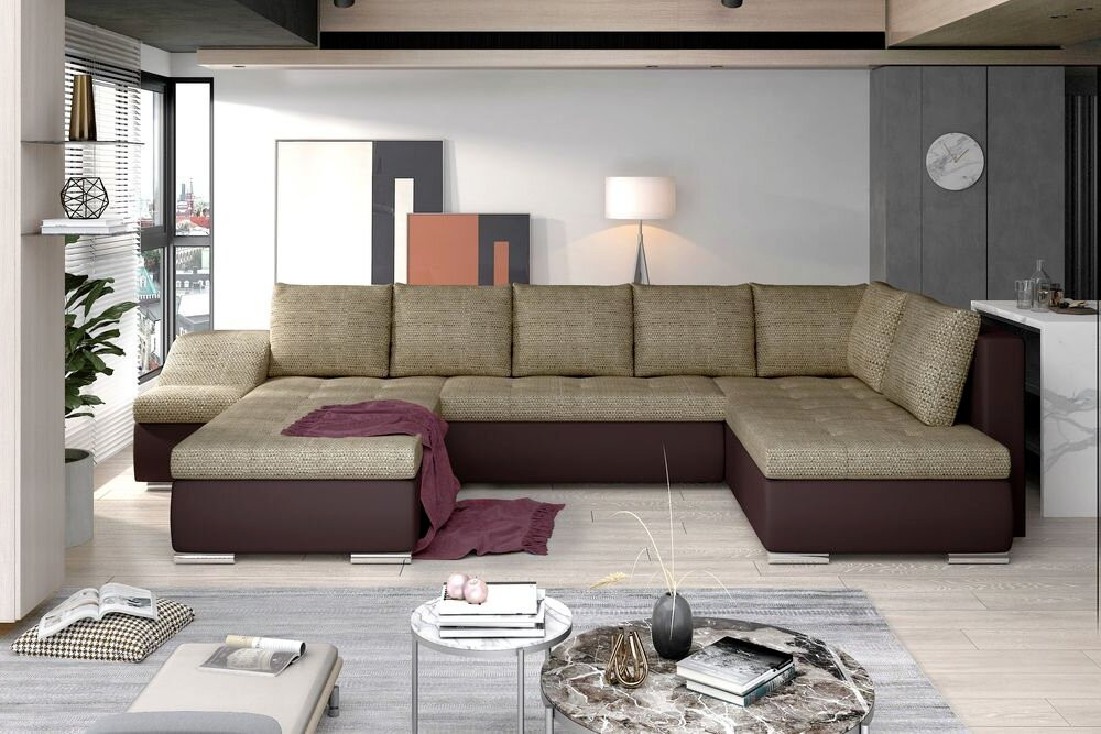 Salisbury U shaped sofa bed with storage B03/S66