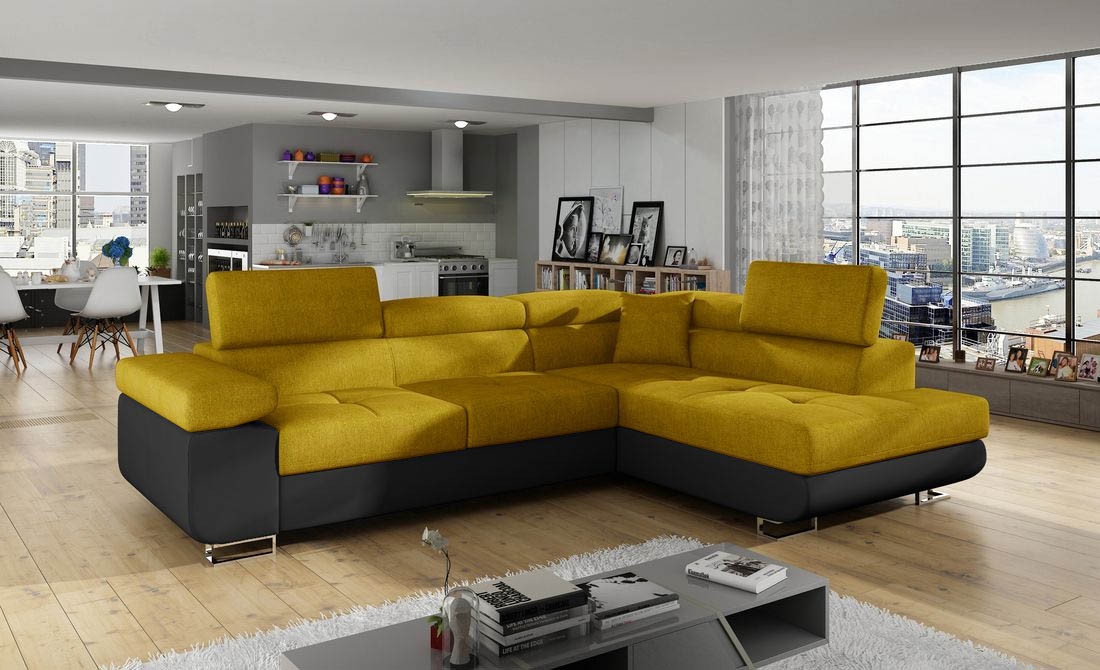 Worcester corner sofa bed with storage O68/S11
