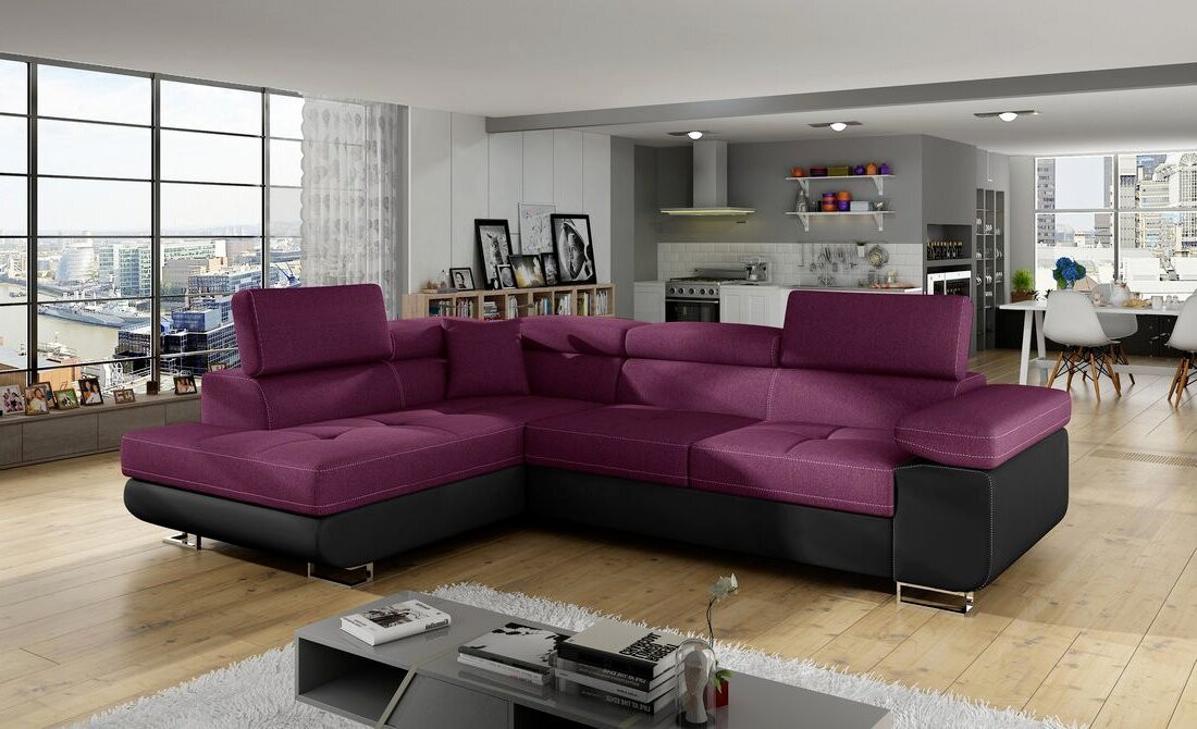 Worcester corner sofa bed with storage L68/S11