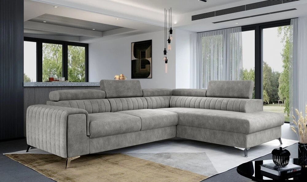 Dover corner sofa bed with storage D