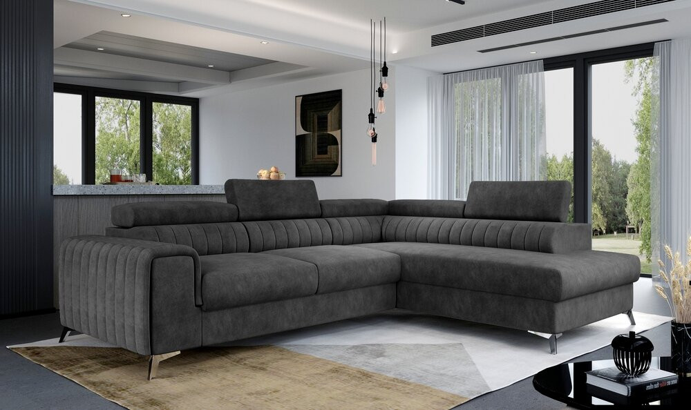 Dover corner sofa bed with storage D96