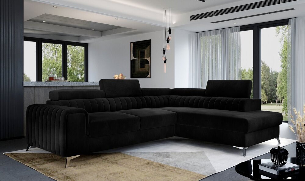 Dover corner sofa bed with storage M99