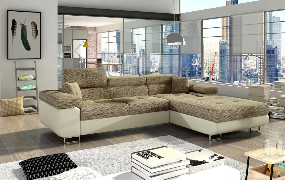 Canterbury corner sofa bed with storage B03/S33