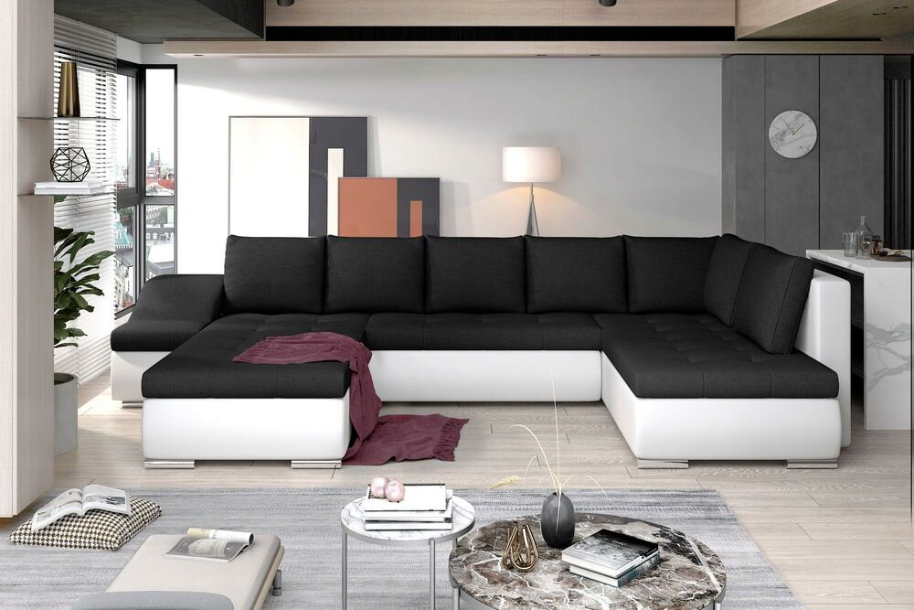 Salisbury U shaped sofa bed with storage S14/S17