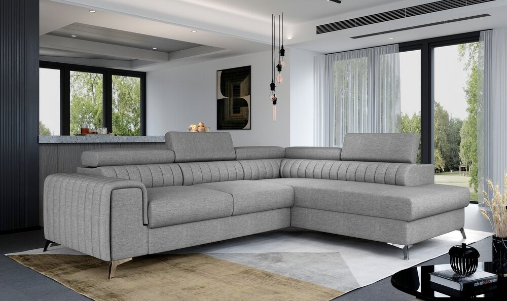 Dover corner sofa bed with storage S21