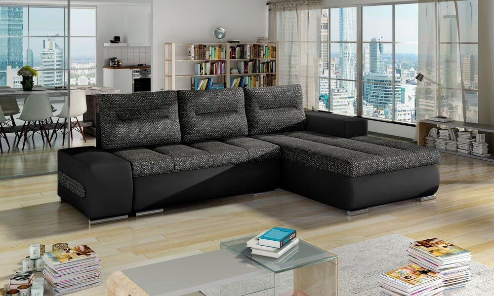Lisburn corner sofa bed with storage B02/S11