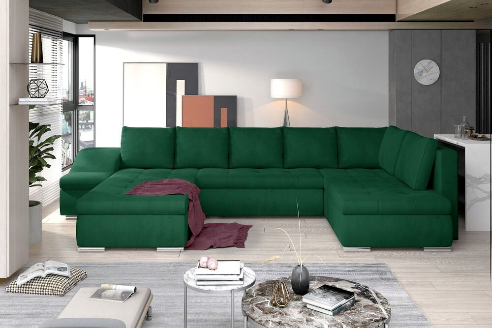 Salisbury U shaped sofa bed with storage M37