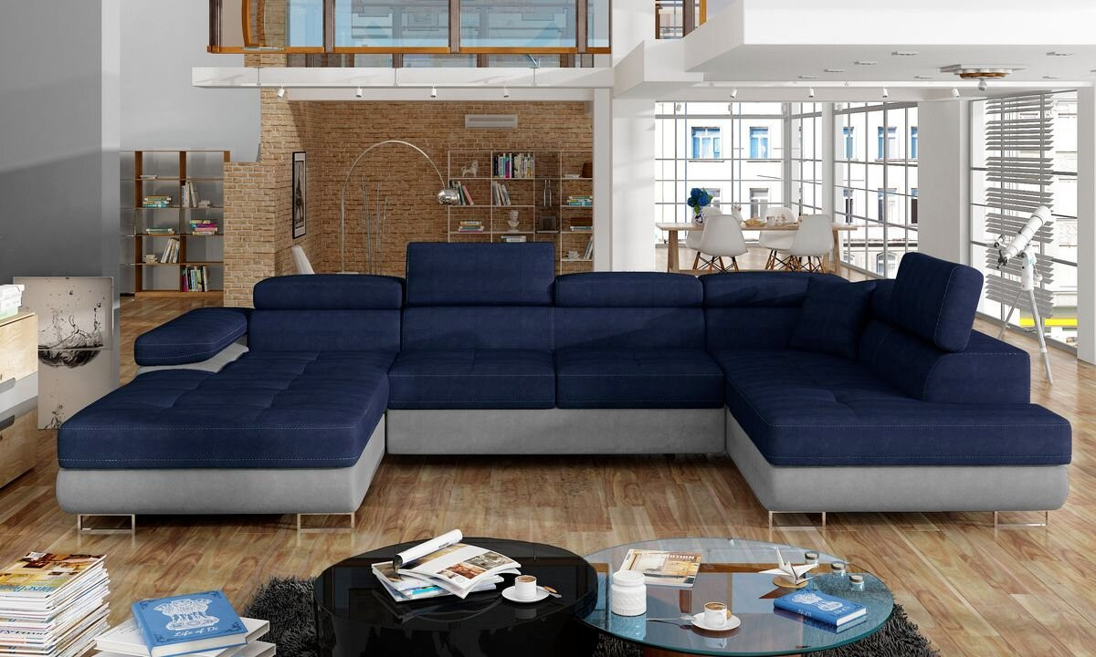 Chester U shaped sofa bed with storage K09/P05