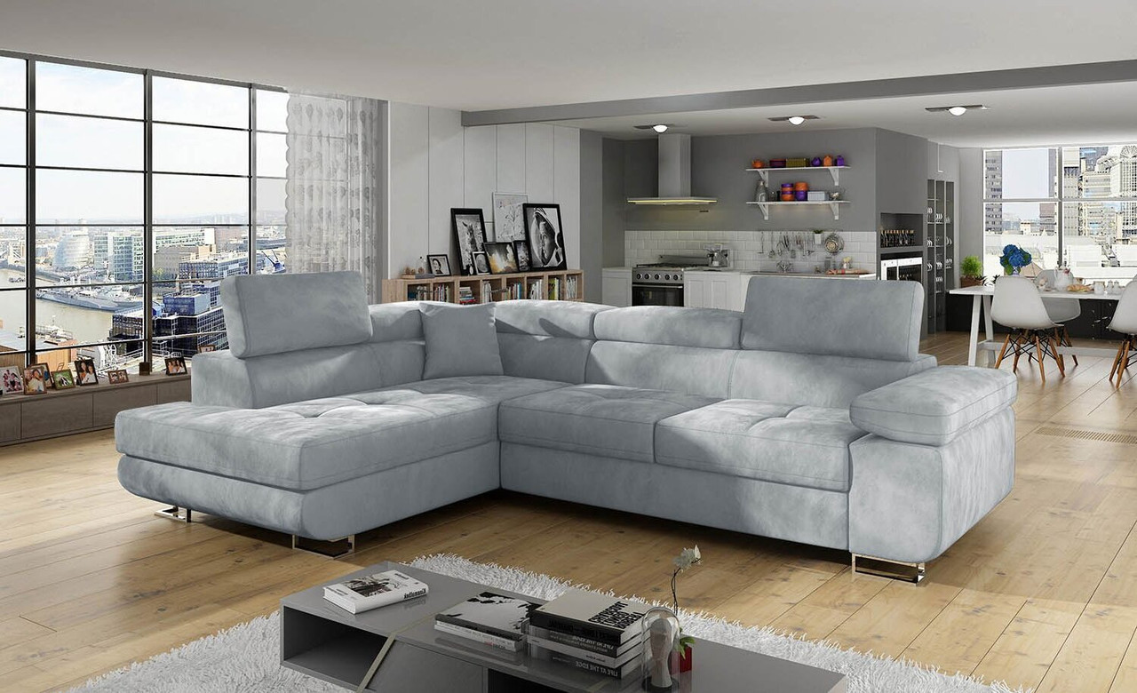 Worcester corner sofa bed with storage P05