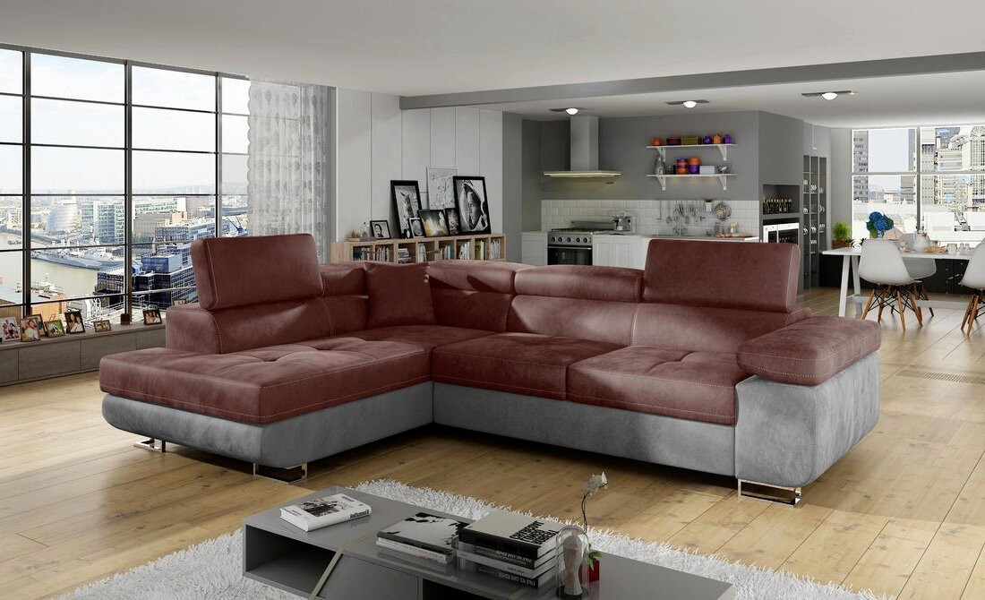 Worcester corner sofa bed with storage M63/M84