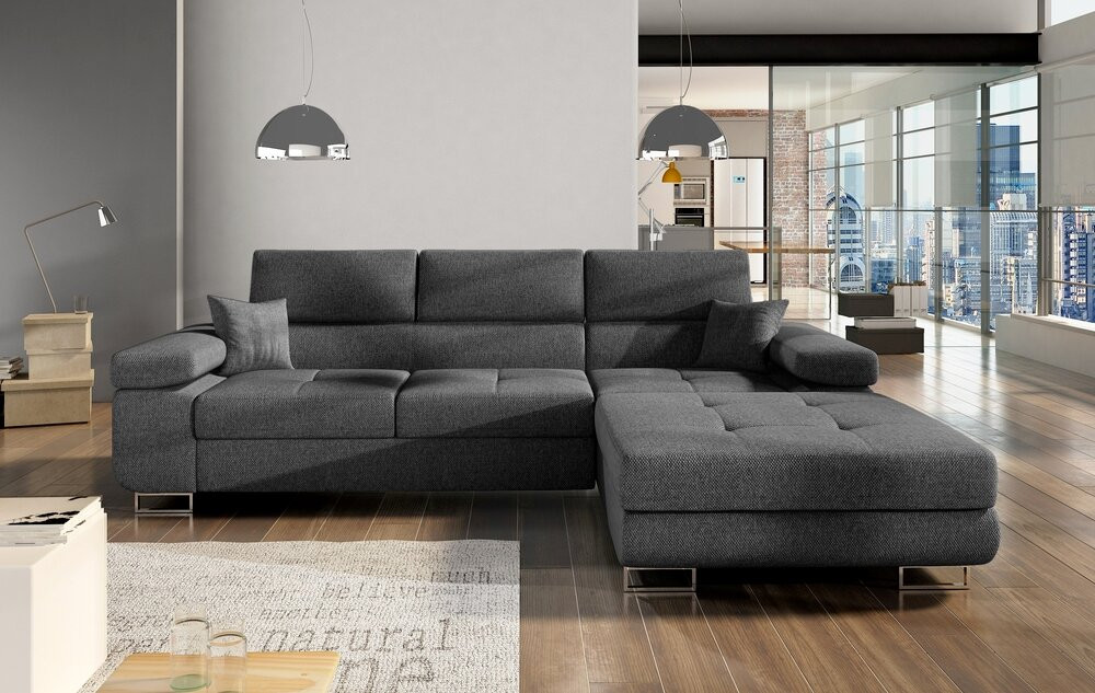 Canterbury corner sofa bed with storage I96
