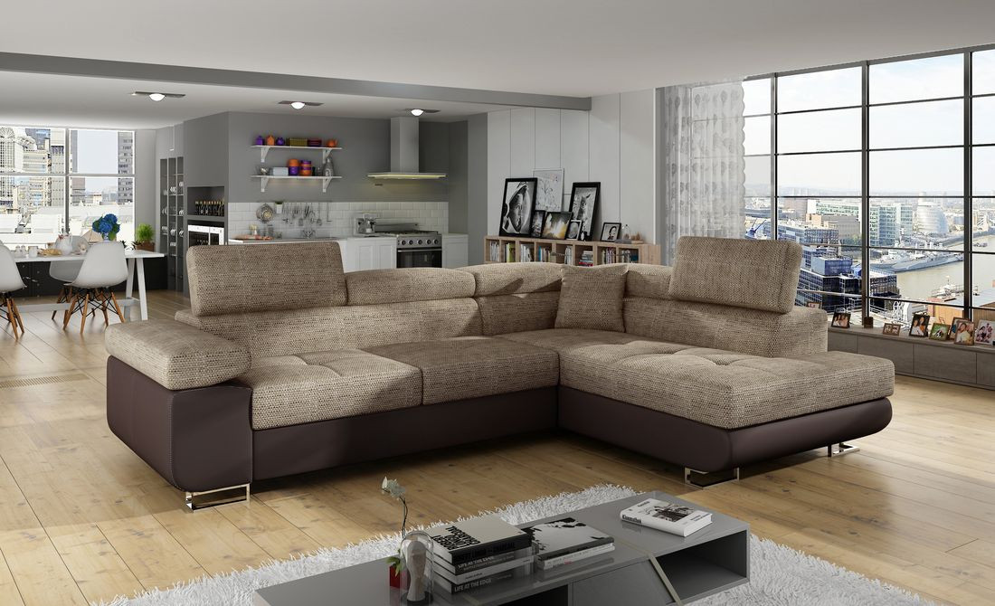 Worcester corner sofa bed with storage B03/S66