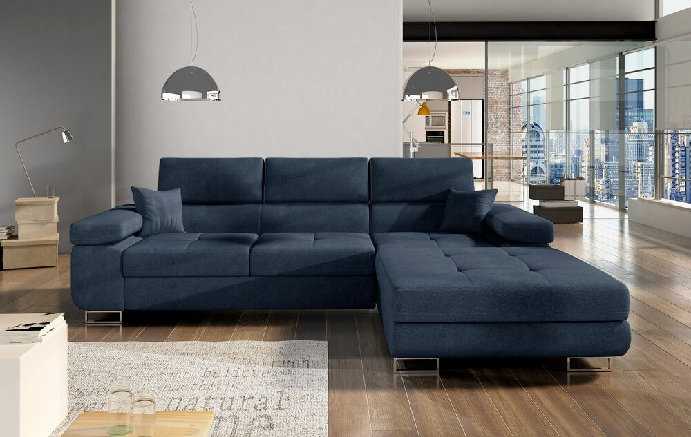 Canterbury corner sofa bed with storage S76