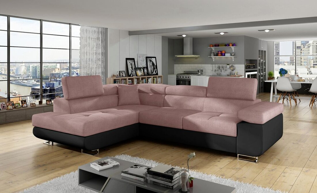 Worcester corner sofa bed with storage O91/S11